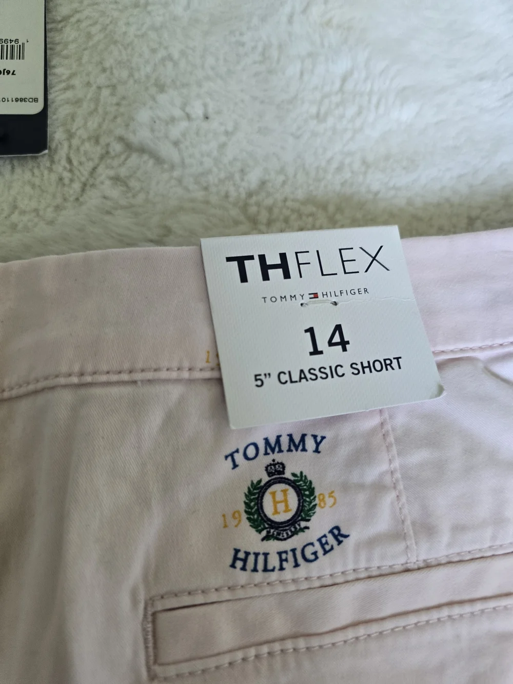 Tommy Hilfiger Women’s White Embroidered Button-Up Shirt